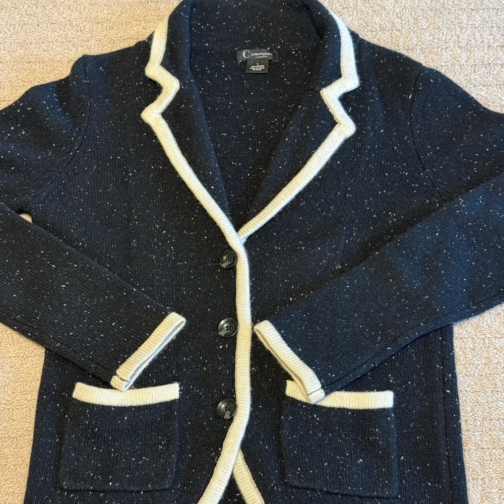 Bloomingdale's Black Cashmere Sweater